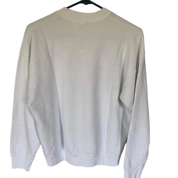 Vintage Disney Mickey 90s USA Spell Out Crewneck Sweatshirt Pullover Embroidered - Picture 3 of 5